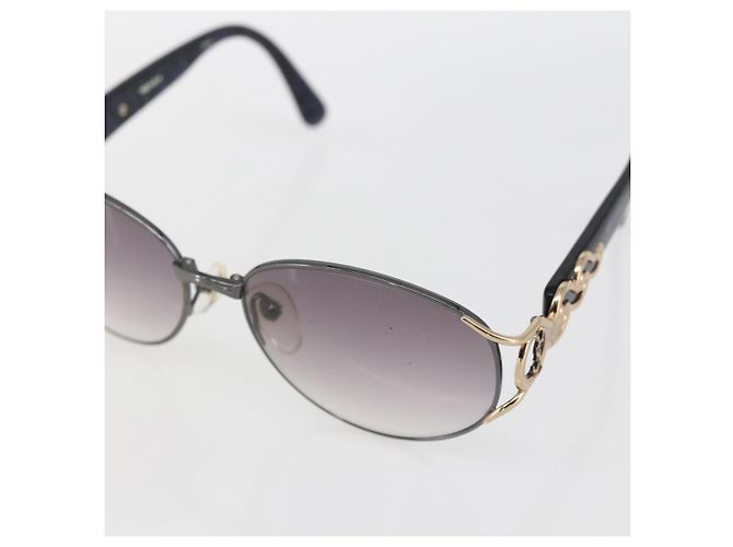 Occhiali da sole SAINT LAURENT metallo Nero Auth bs33326 - vista 7