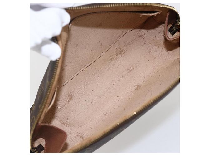 LOUIS VUITTON Pochette Cosmética Demi Ronde Monogram M47520 LV Auth BA10802 Monogramma - vista 10