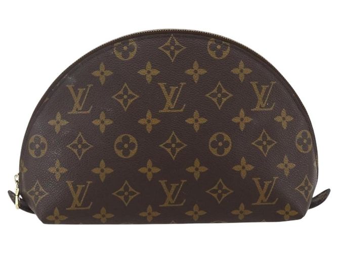 LOUIS VUITTON Pochette Cosmética Demi Ronde Monogram M47520 LV Auth BA10802 Monogramma - vista 13