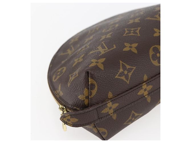 LOUIS VUITTON Pochette Cosmética Demi Ronde Monogram M47520 LV Auth BA10802 Monogramma - vista 14