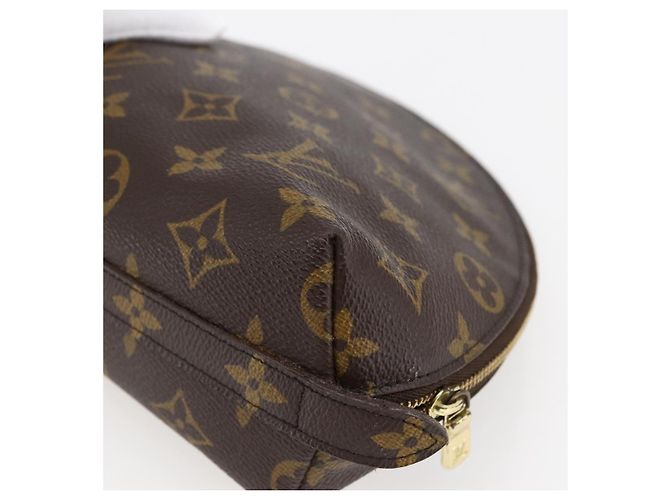 LOUIS VUITTON Pochette Cosmética Demi Ronde Monogram M47520 LV Auth BA10802 Monogramma - vista 15