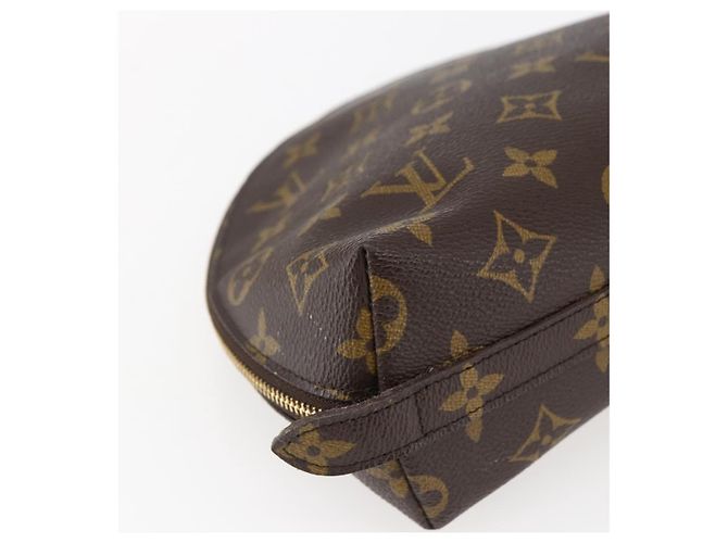 LOUIS VUITTON Pochette Cosmética Demi Ronde Monogram M47520 LV Auth BA10802 Monogramma - vista 16