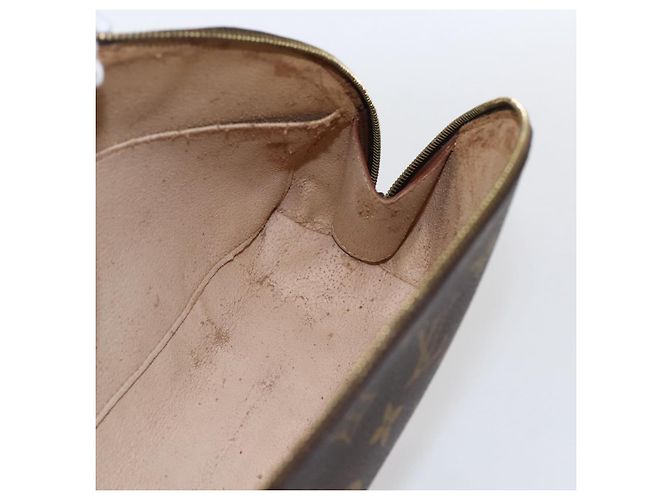 LOUIS VUITTON Pochette Cosmética Demi Ronde Monogram M47520 LV Auth BA10802 Monogramma - vista 17
