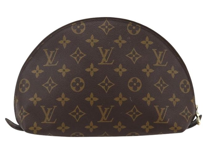LOUIS VUITTON Pochette Cosmética Demi Ronde Monogram M47520 LV Auth BA10802 Monogramma - vista 2