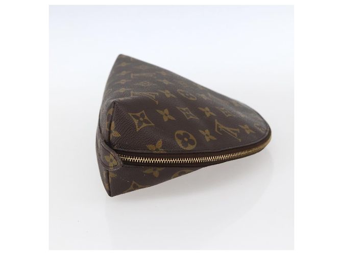 LOUIS VUITTON Pochette Cosmética Demi Ronde Monogram M47520 LV Auth BA10802 Monogramma - vista 4