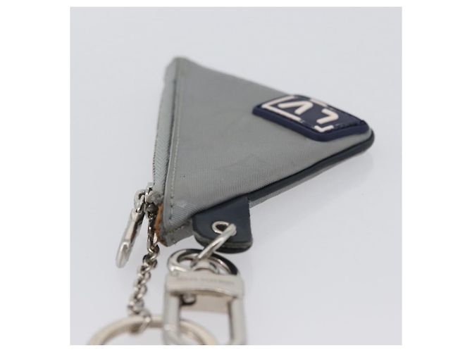 LOUIS VUITTON Monogram Satellite Llave Pouch Plata MP2217 LV Auth 170875 - vista 4