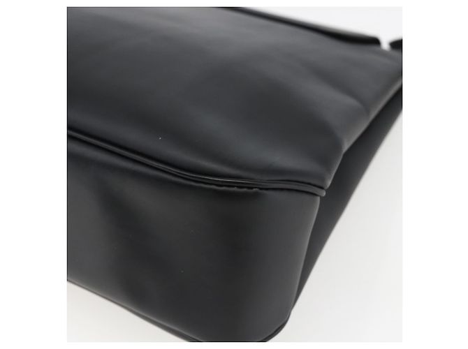 Vala Schultertasche aus Leder Silber Schwarz Salvatore Ferragamo Auth ka2360 - Ansicht 15