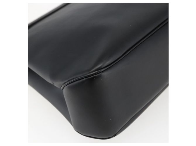 Vala Schultertasche aus Leder Silber Schwarz Salvatore Ferragamo Auth ka2360 - Ansicht 16