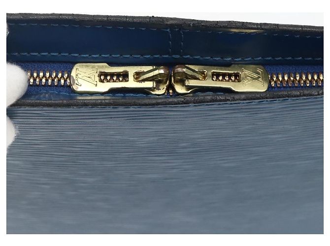 LOUIS VUITTON Borsa a Spalla Epi Lussac Blu M52285 LV Auth 171087 - vista 10