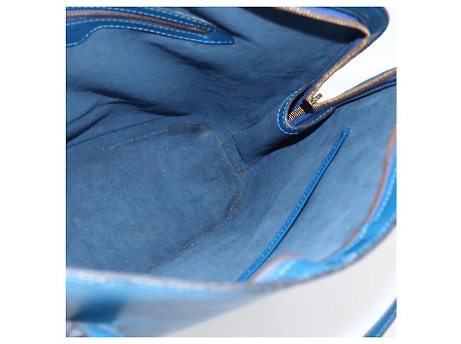 LOUIS VUITTON Borsa a Spalla Epi Lussac Blu M52285 LV Auth 171087 - vista 18