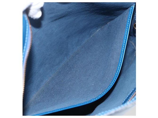 LOUIS VUITTON Borsa a Spalla Epi Lussac Blu M52285 LV Auth 171087 - vista 22