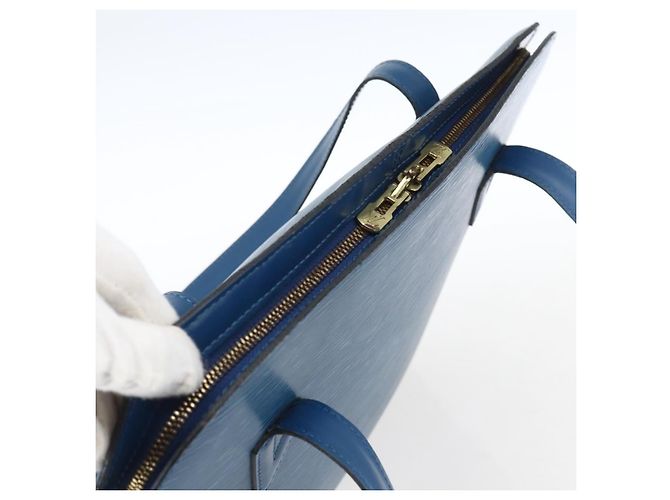 LOUIS VUITTON Borsa a Spalla Epi Lussac Blu M52285 LV Auth 171087 - vista 6