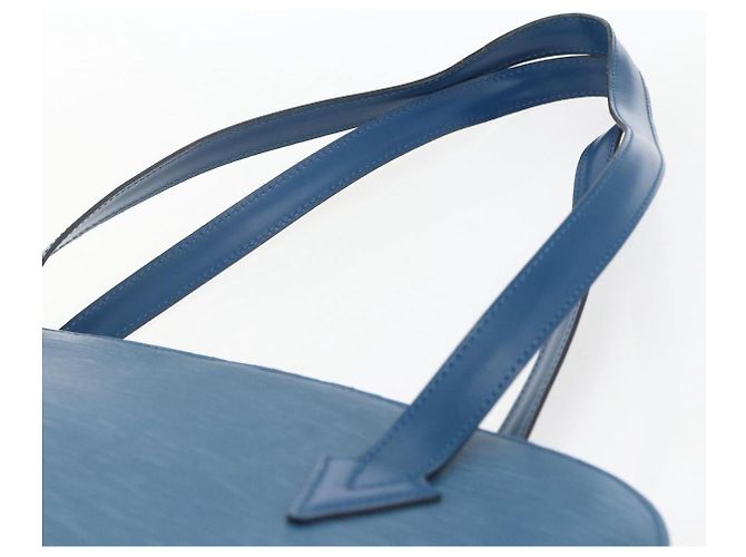 LOUIS VUITTON Borsa a Spalla Epi Lussac Blu M52285 LV Auth 171087 - vista 8