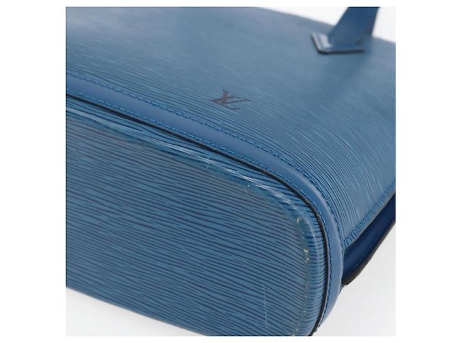 LOUIS VUITTON Borsa a Spalla Epi Lussac Blu M52285 LV Auth 171087 - vista 9