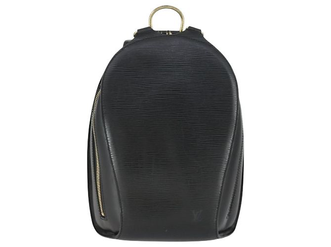 LOUIS VUITTON Zaino Epi Mabillon Nero M52232 LV Auth 169981 - vista 13
