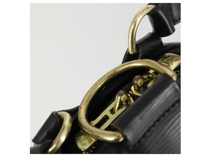 LOUIS VUITTON Zaino Epi Mabillon Nero M52232 LV Auth 169981 - vista 14