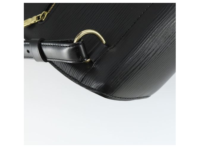 LOUIS VUITTON Zaino Epi Mabillon Nero M52232 LV Auth 169981 - vista 19