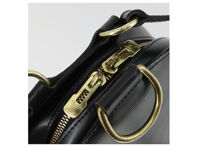 LOUIS VUITTON Zaino Epi Mabillon Nero M52232 LV Auth 169981 - vista 9