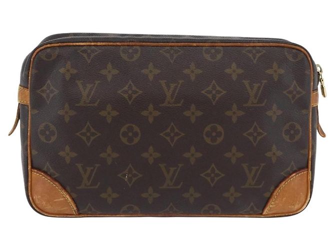 LOUIS VUITTON Bolso de Mano Compiegne 28 M51845 LV Auth BA10676 Monograma - vista 2