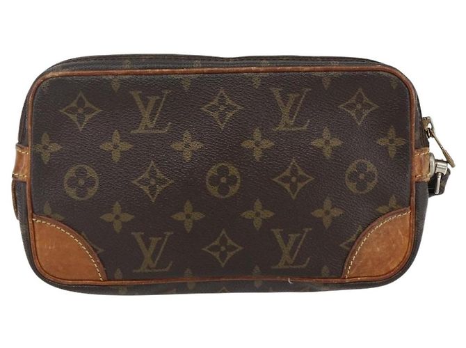 LOUIS VUITTON Clutch Marly Dragonne PM Monogram M51827 LV Auth 168928 Monogramma - vista 2