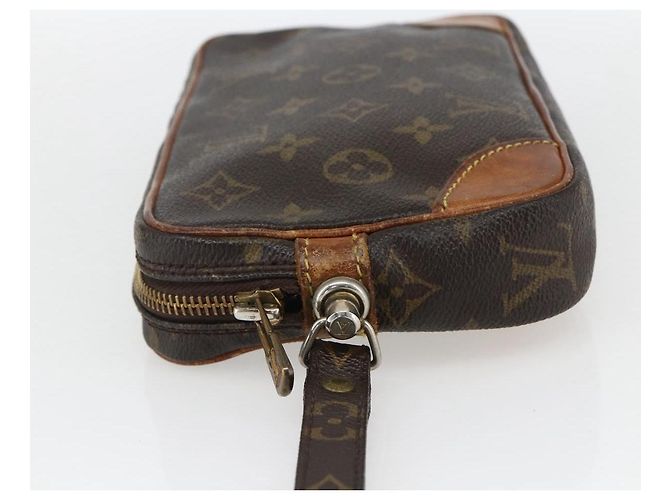 LOUIS VUITTON Clutch Marly Dragonne PM Monogram M51827 LV Auth 168928 Monogramma - vista 3