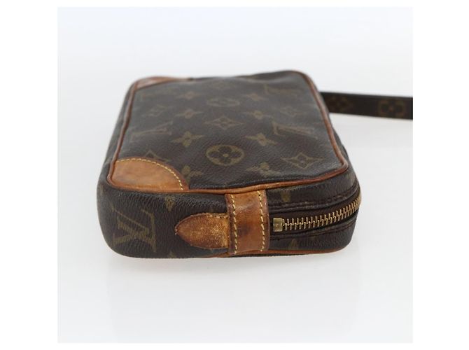 LOUIS VUITTON Clutch Marly Dragonne PM Monogram M51827 LV Auth 168928 Monogramma - vista 4
