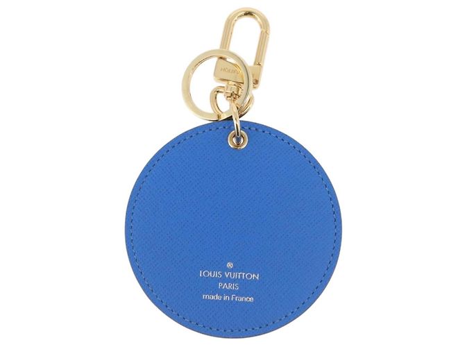 LOUIS VUITTON Monogram Vivienne Portachiavi Illustre Charm M68652 Auth BA10710SAV Blu - vista 6