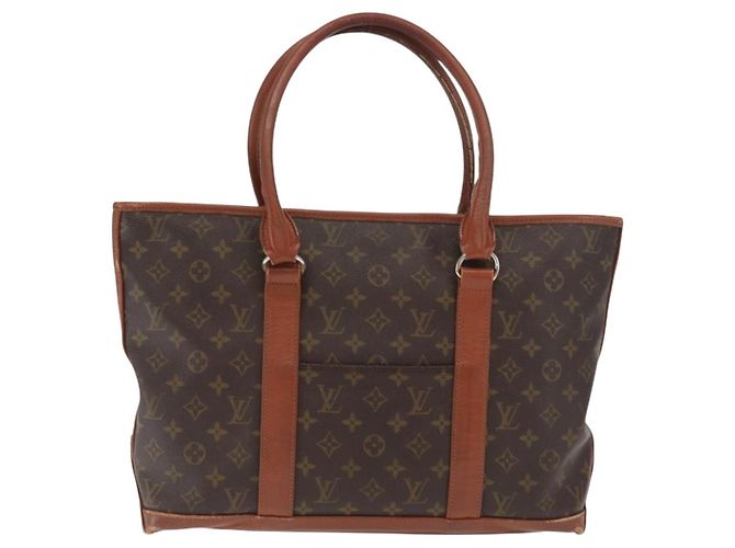 LOUIS VUITTON Borsa a Mano Weekend PM Monogram M42425 LV Auth BA10407 Monogramma - vista 13
