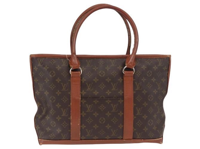 LOUIS VUITTON Borsa a Mano Weekend PM Monogram M42425 LV Auth BA10407 Monogramma - vista 2