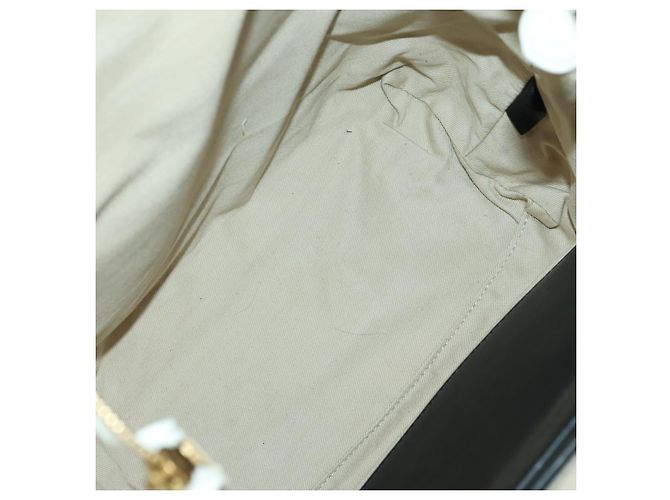 Zaino GIVENCHY in pelle bianca e oro Auth BA10327 Bianco D'oro - vista 11