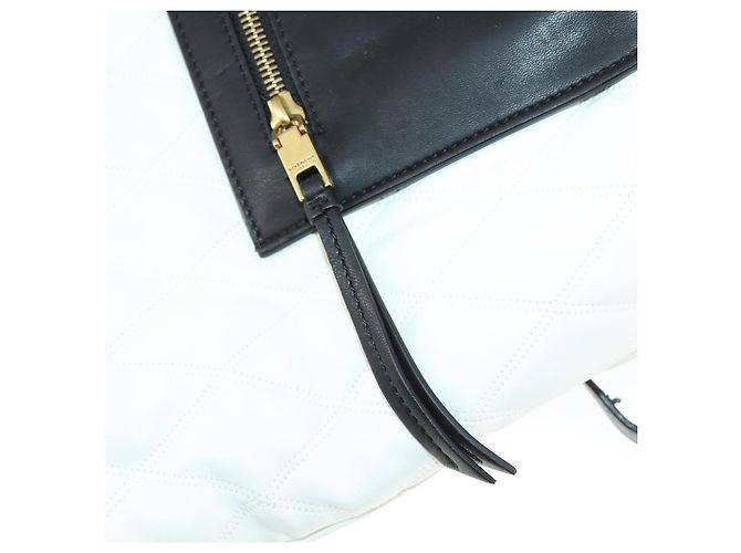 Zaino GIVENCHY in pelle bianca e oro Auth BA10327 Bianco D'oro - vista 27