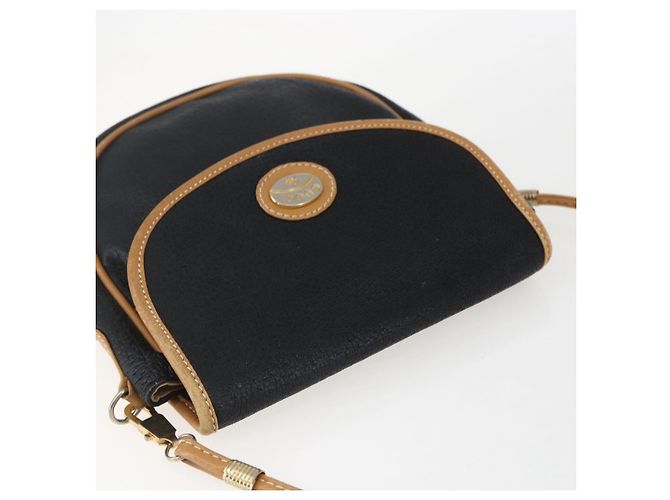 Gucci Borsa a Spalla in Pelle Nera e Oro Auth ep13083 Nero D'oro - vista 6