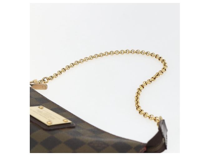 LOUIS VUITTON Pochette Spalla 2Vie Damier Ebano Sophie N51135 LV Auth 168983 Damier ebene - vista 8