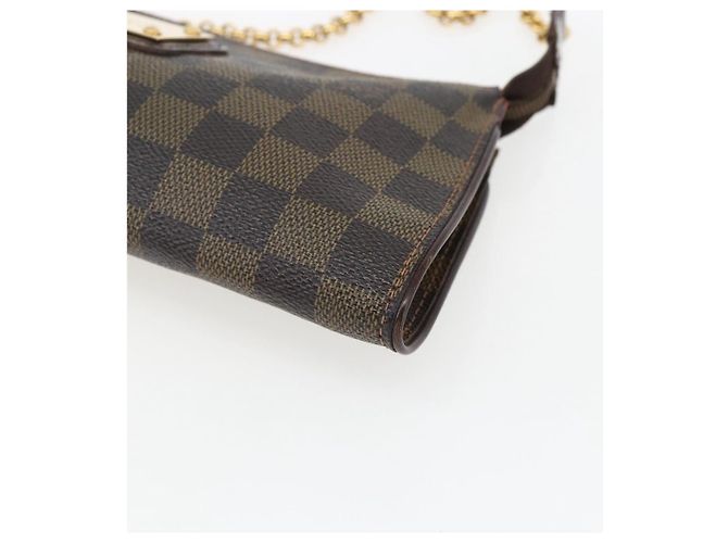 LOUIS VUITTON Pochette Spalla 2Vie Damier Ebano Sophie N51135 LV Auth 168983 Damier ebene - vista 9