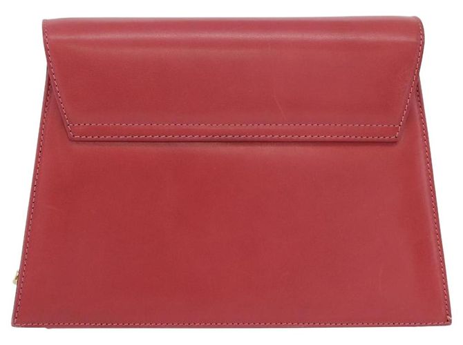 Borsa a spalla a catena Salvatore Ferragamo in pelle rosa oro Auth 169714 - vista 2