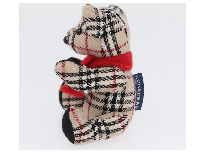 BURBERRY Nova Check Teddy Bear Beige Auth 169936 - view 13