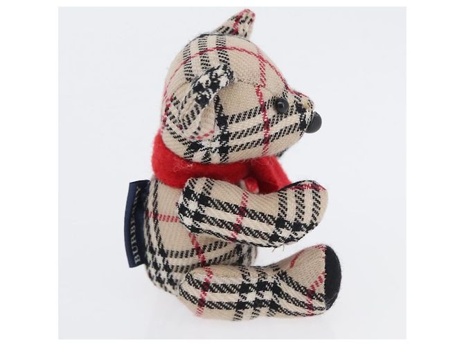 BURBERRY Nova Check Teddy Bear Beige Auth 169936 - view 14