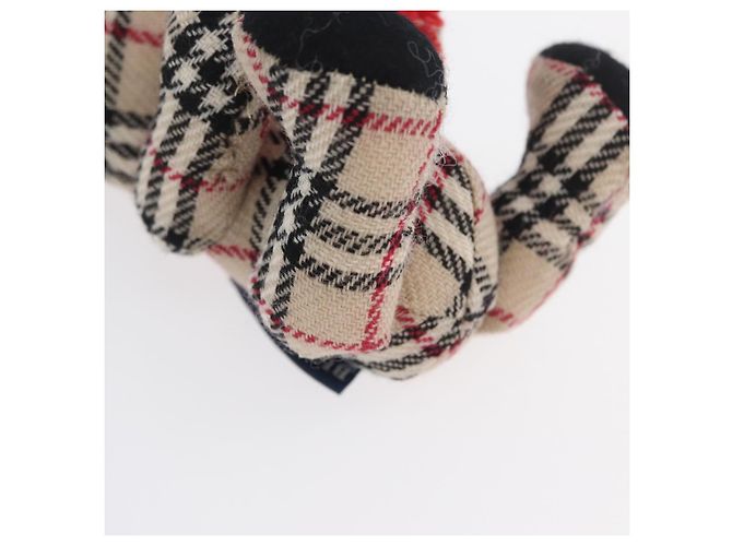 BURBERRY Nova Check Teddy Bear Beige Auth 169936 - view 17