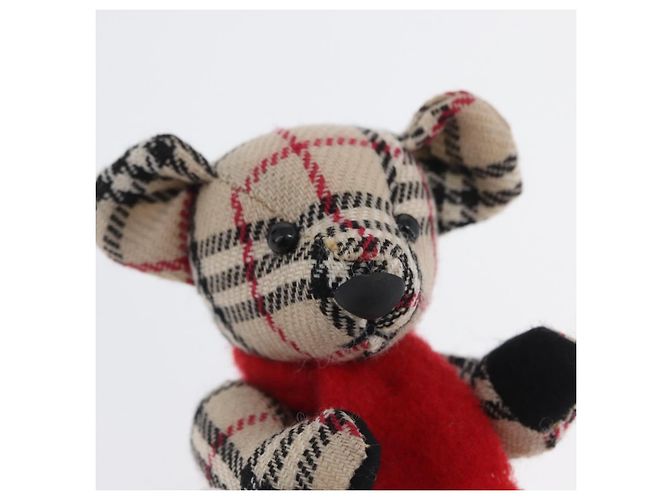 BURBERRY Nova Check Teddy Bear Beige Auth 169936 - view 18