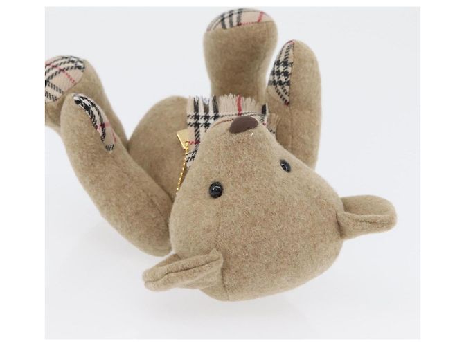 BURBERRY Nova Check Teddy Bear Beige Auth 169936 - view 6