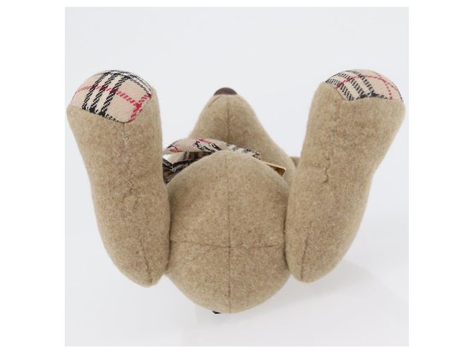 BURBERRY Nova Check Teddy Bear Beige Auth 169936 - view 7