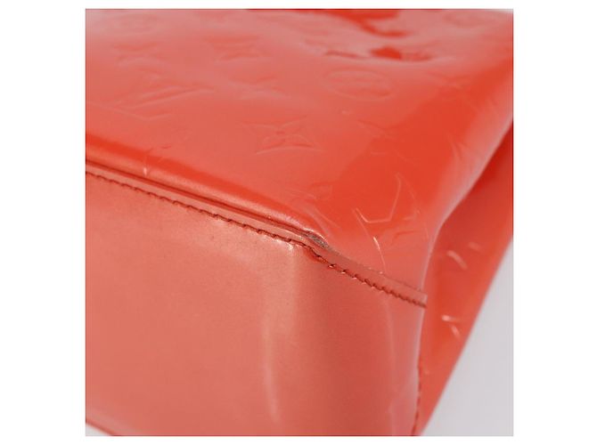 LOUIS VUITTON Monogram Vernis Wilshire PM Bag Orenge Sunset M93644 Auth 171567 - view 15