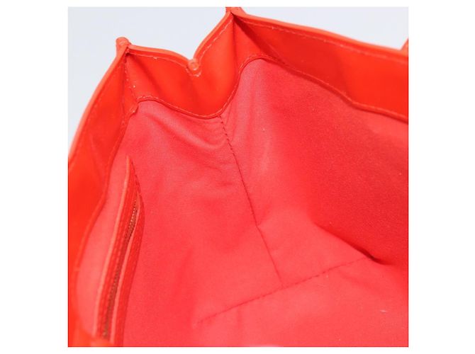 LOUIS VUITTON Monogram Vernis Wilshire PM Bag Orenge Sunset M93644 Auth 171567 - view 18