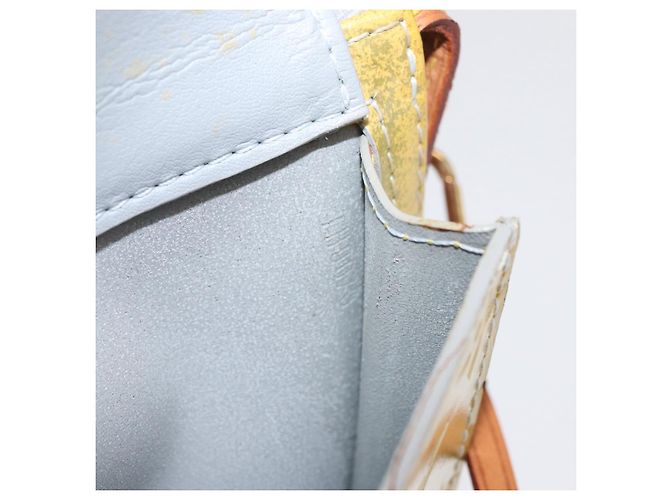 LOUIS VUITTON Monogram Vernis Motto Accessory Pouch Gris M91030 LV Auth 171606 Grey - view 12