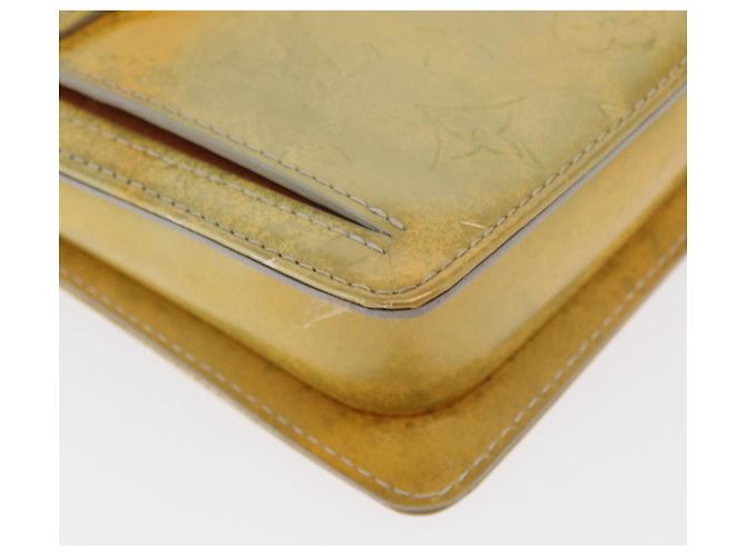 LOUIS VUITTON Monogram Vernis Motto Accessory Pouch Gris M91030 LV Auth 171606 Grey - view 14