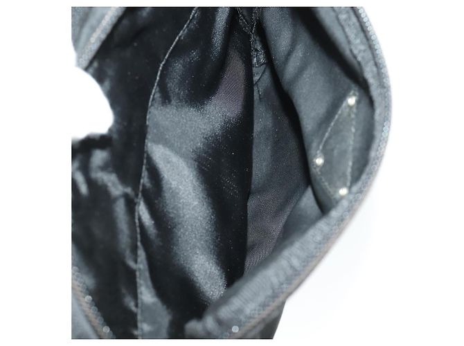 PRADA Backpack Nylon Black Silver Auth bs33169 Silvery - view 26