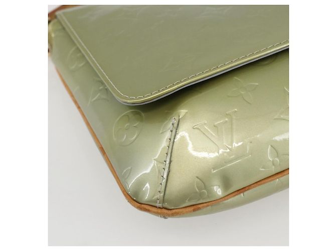 LOUIS VUITTON Borsa Thompson Street Monogram Vernis Grigia M91008 LV Auth ti3651 Grigio - vista 14