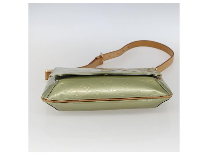 LOUIS VUITTON Borsa Thompson Street Monogram Vernis Grigia M91008 LV Auth ti3651 Grigio - vista 5