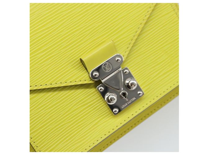 LOUIS VUITTON Bolsa Epi Monceau BB 2way Pistachian M40978 LV Auth 169735V - vista 20