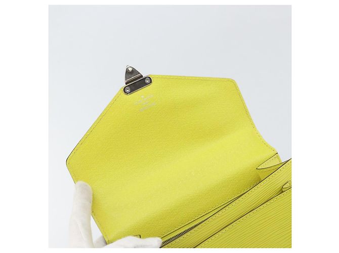 LOUIS VUITTON Bolsa Epi Monceau BB 2way Pistachian M40978 LV Auth 169735V - vista 22